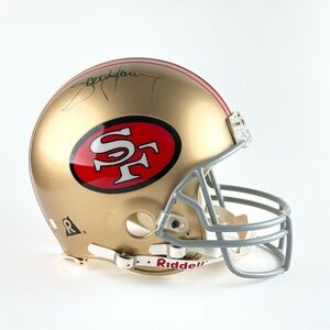 Steve Young Signed San Francisco 49ers Riddell Full Size Helmet With COA